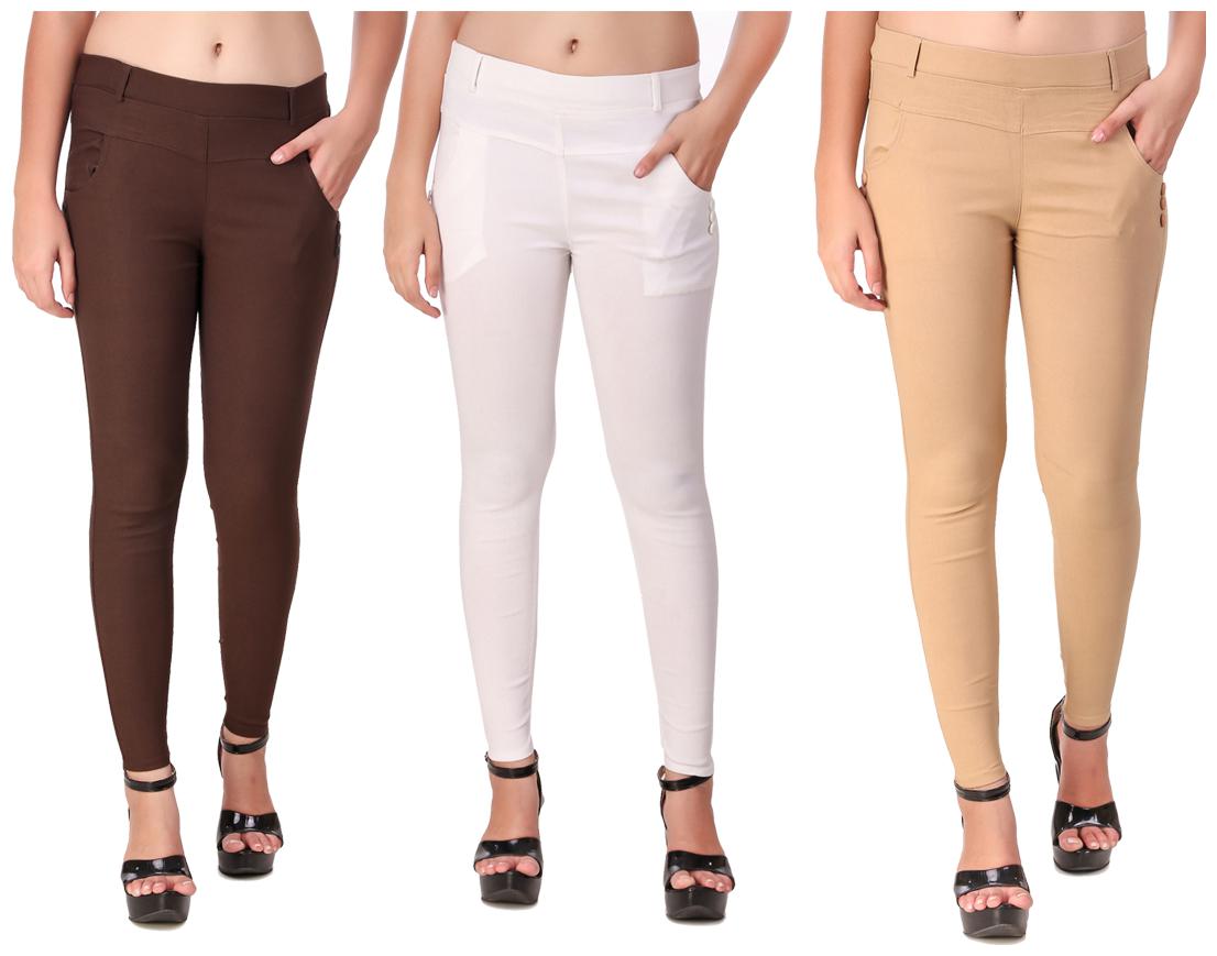 

Krishty Trading Women Multi Skinny fit Jegging