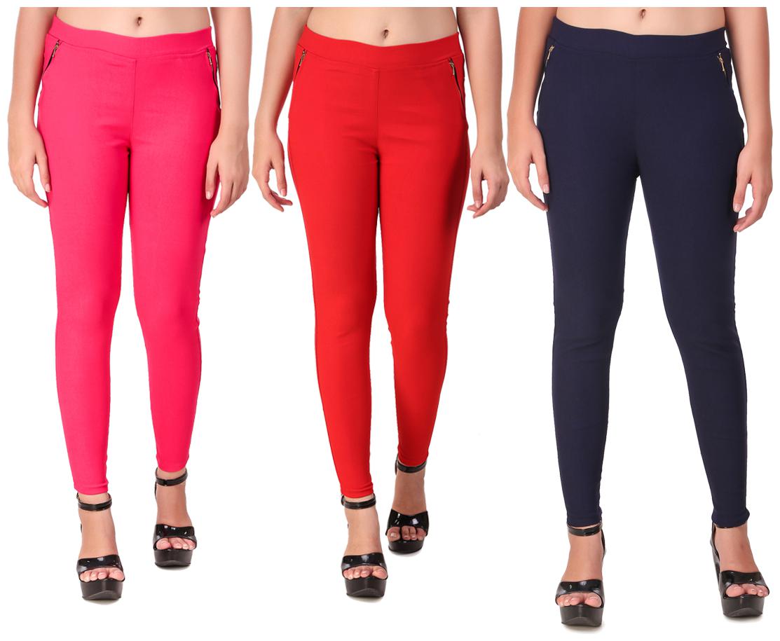 

Krishty Trading Women Multi Skinny fit Jegging