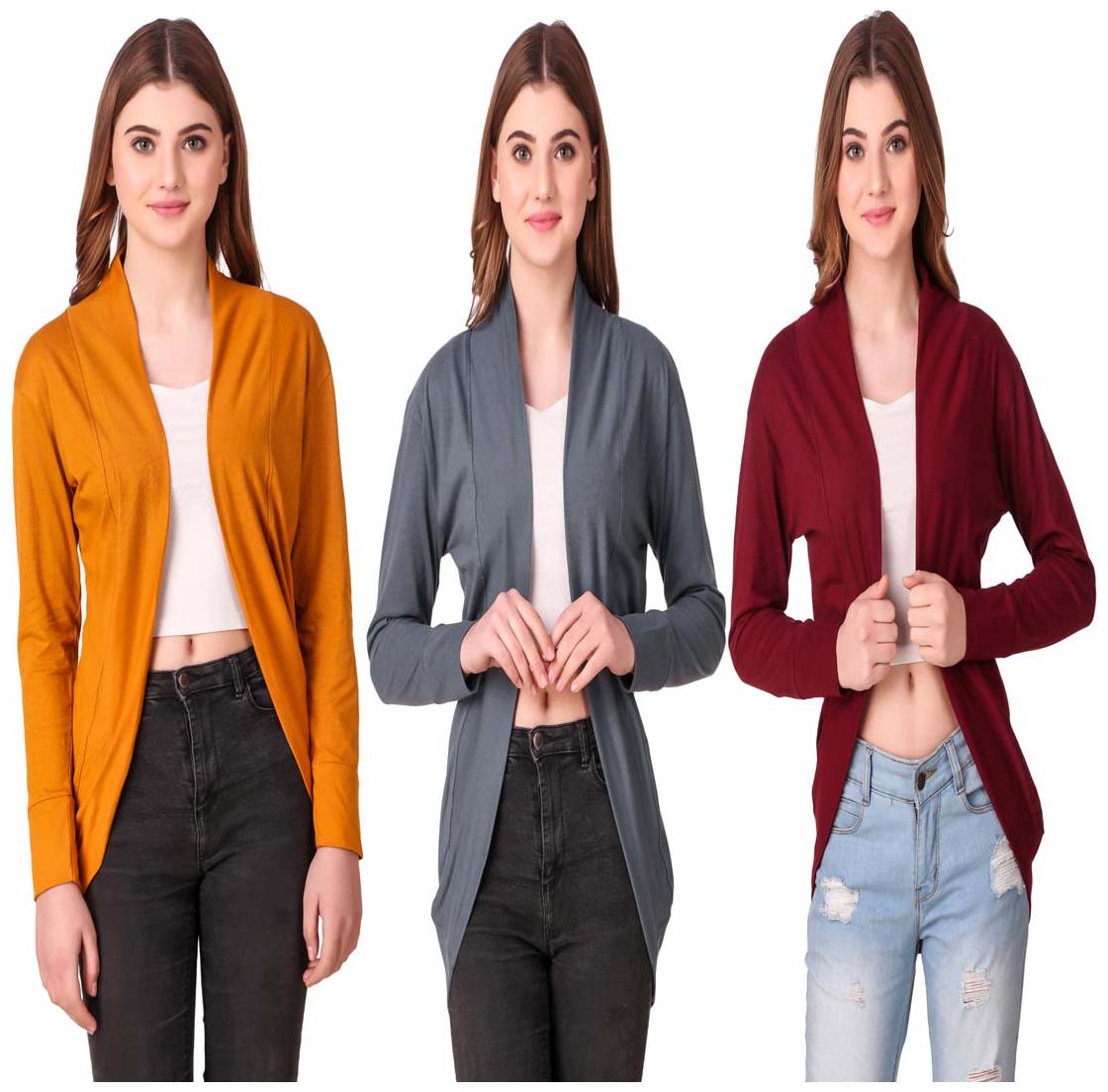 

Krishty Trading Women Shrug - Multi