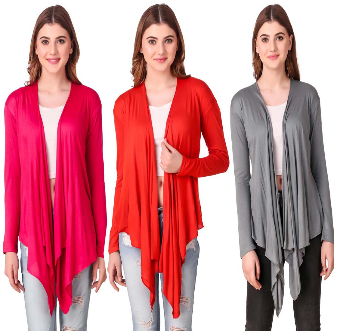 

Krishty Trading Women Shrug - Multi