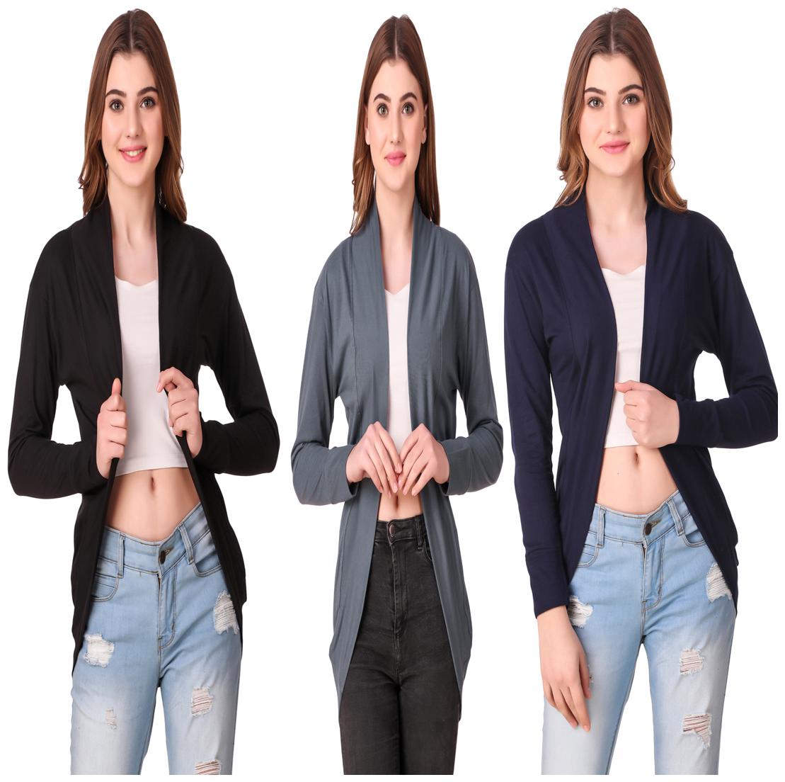 

Krishty Trading Women Shrug - Multi