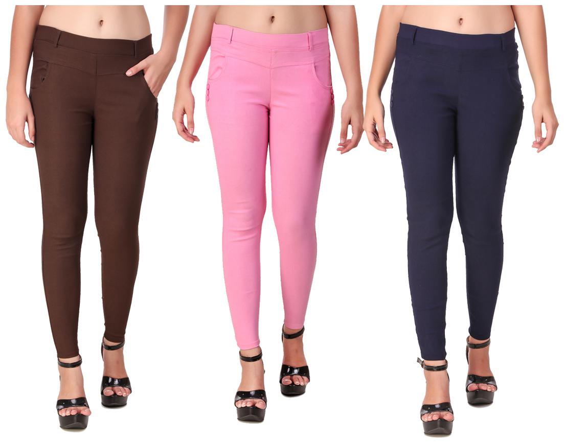 

Krishty Trading Women Multi Skinny fit Jegging