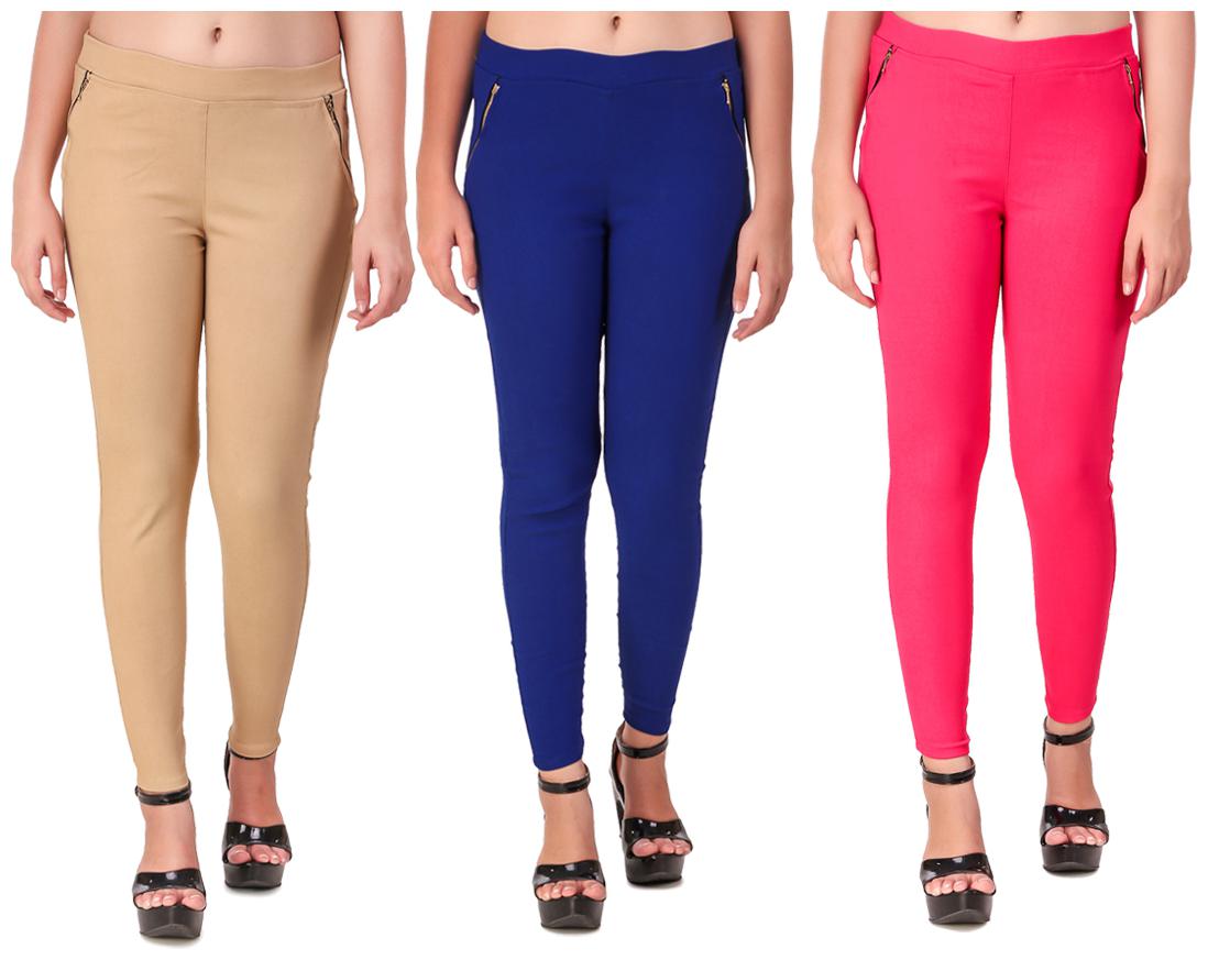 

Krishty Trading Women Multi Skinny fit Jegging