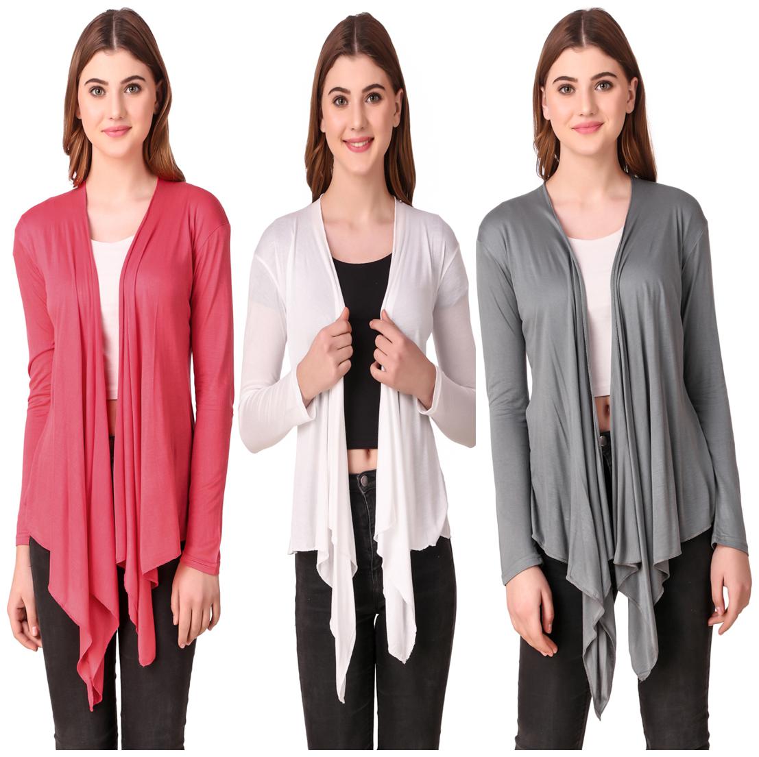 

Krishty Trading Women Shrug - Multi