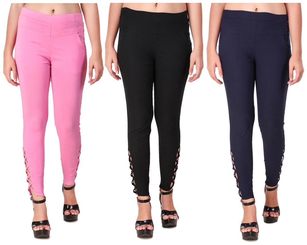 

Krishty Trading Women Multi Skinny fit Jegging