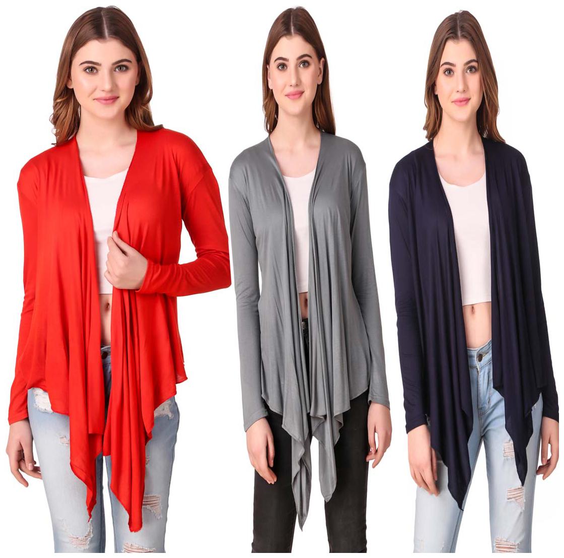 

Krishty Trading Women Shrug - Multi