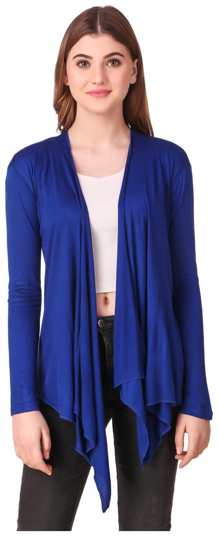 

Krishty Trading Women Shrug - Blue