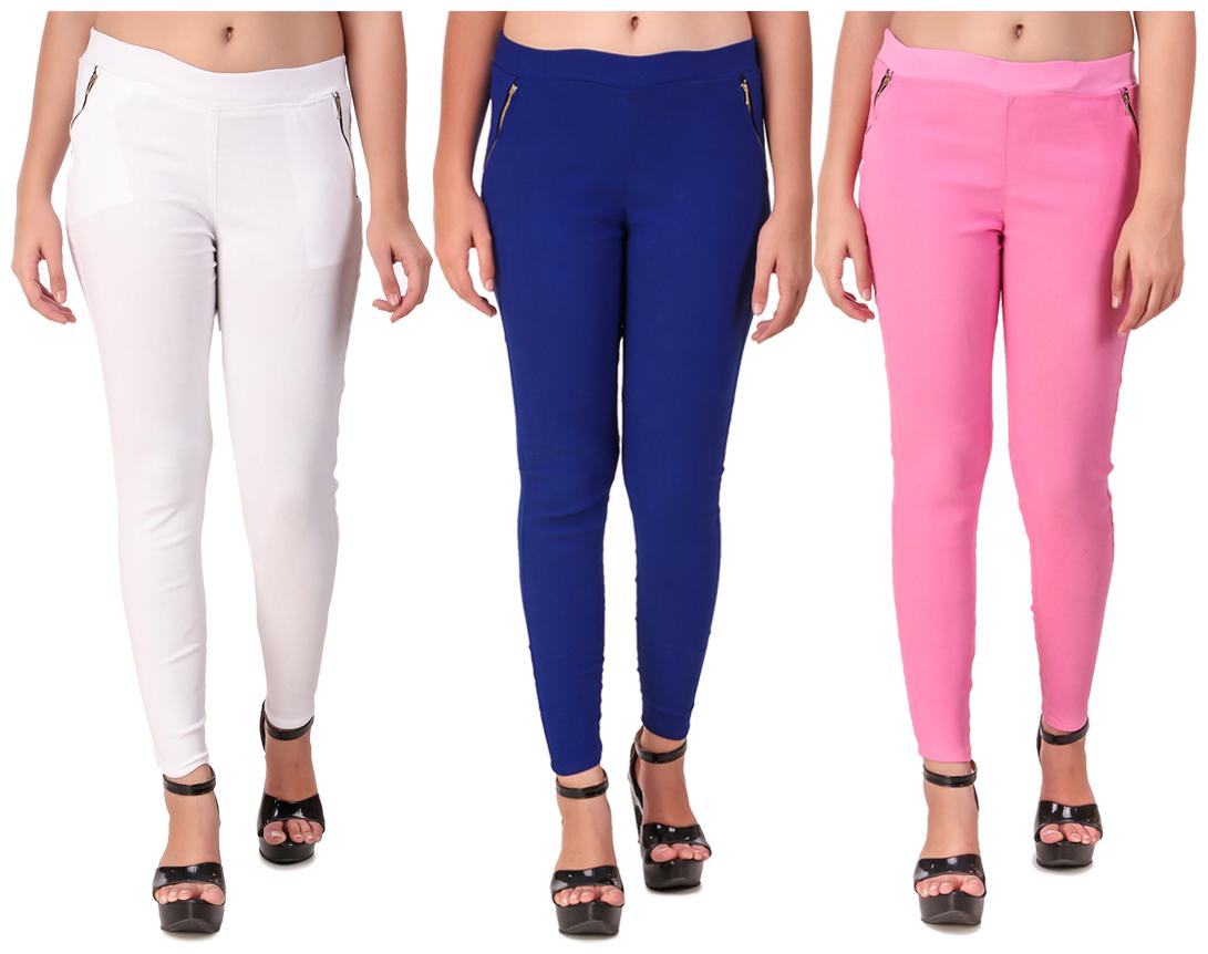 

Krishty Trading Women Multi Skinny fit Jegging