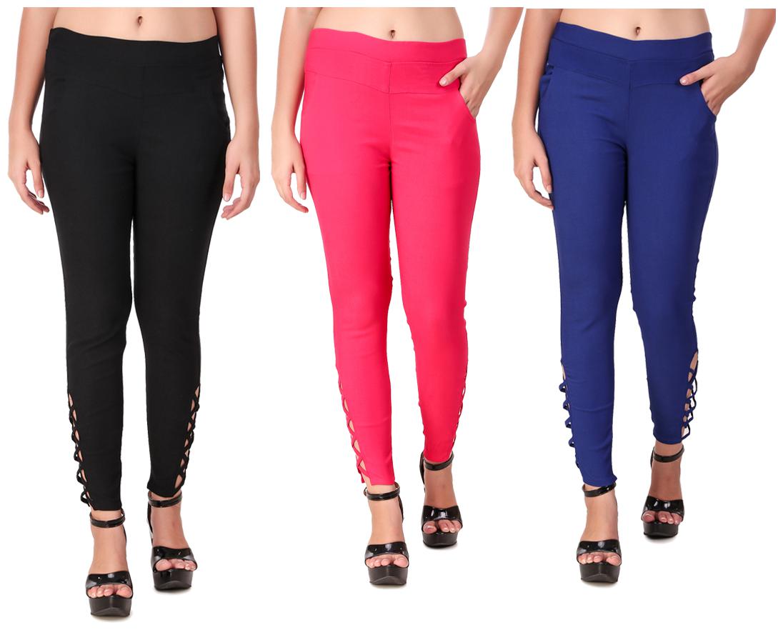 

Krishty Trading Women Multi Skinny fit Jegging
