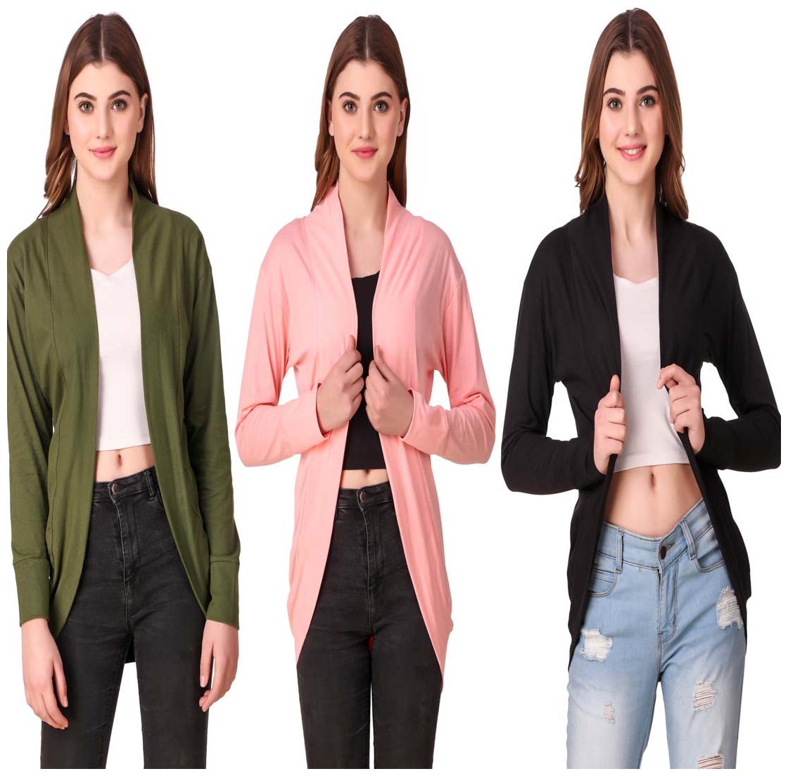 

Krishty Trading Women Shrug - Multi
