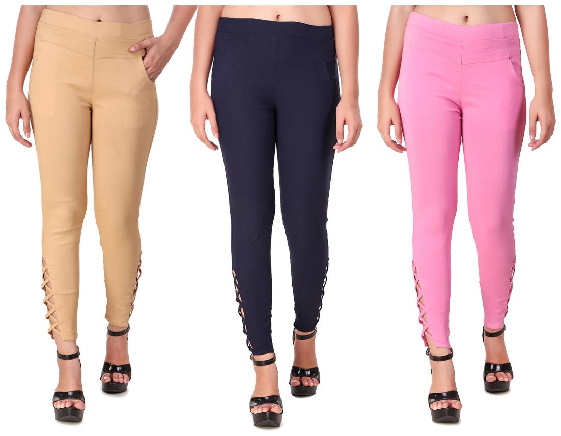 

Krishty Trading Women Multi Skinny fit Jegging