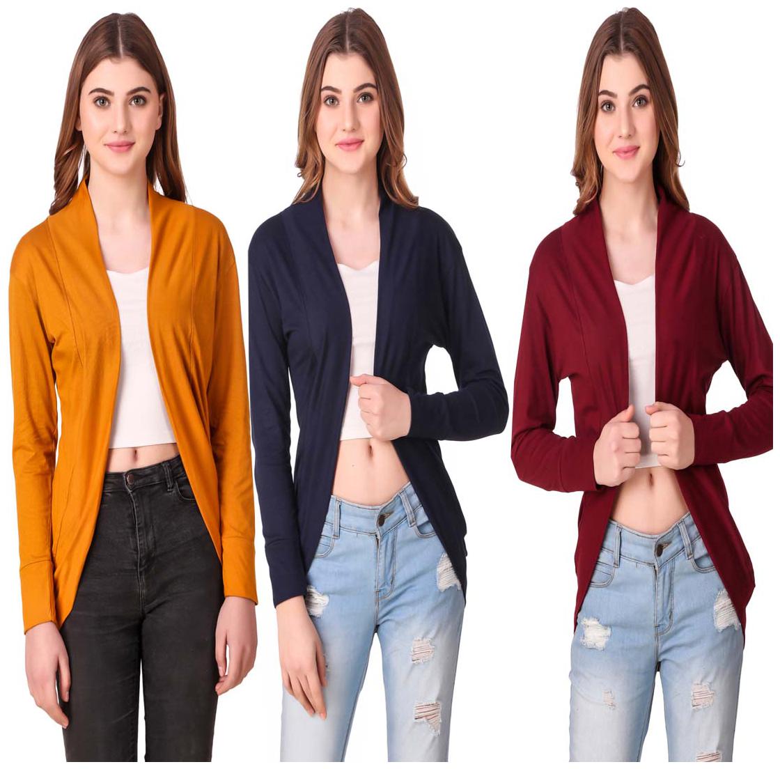 

Krishty Trading Women Shrug - Multi