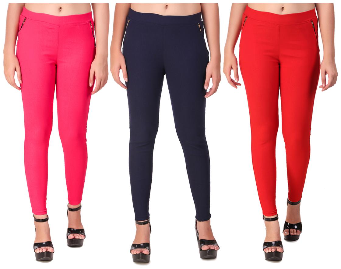 

Krishty Trading Women Multi Skinny fit Jegging