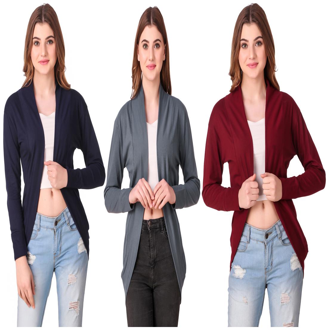 

Krishty Trading Women Shrug - Multi