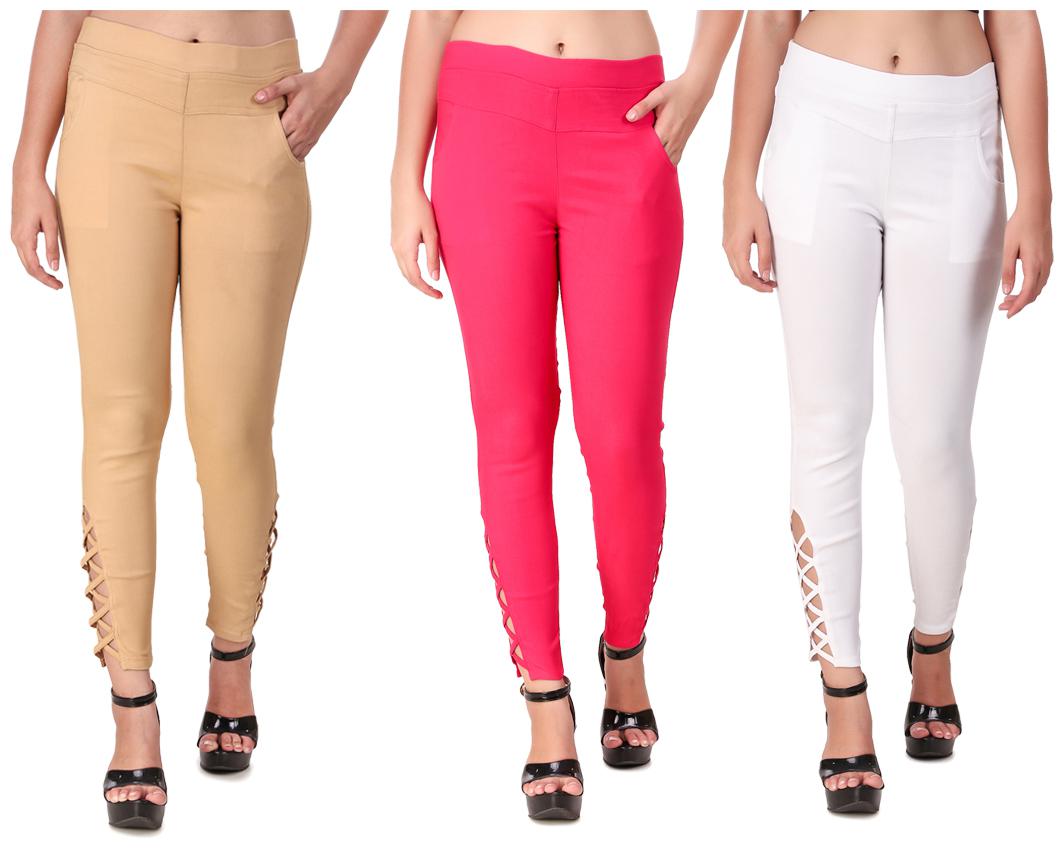 

Krishty Trading Women Multi Skinny fit Jegging