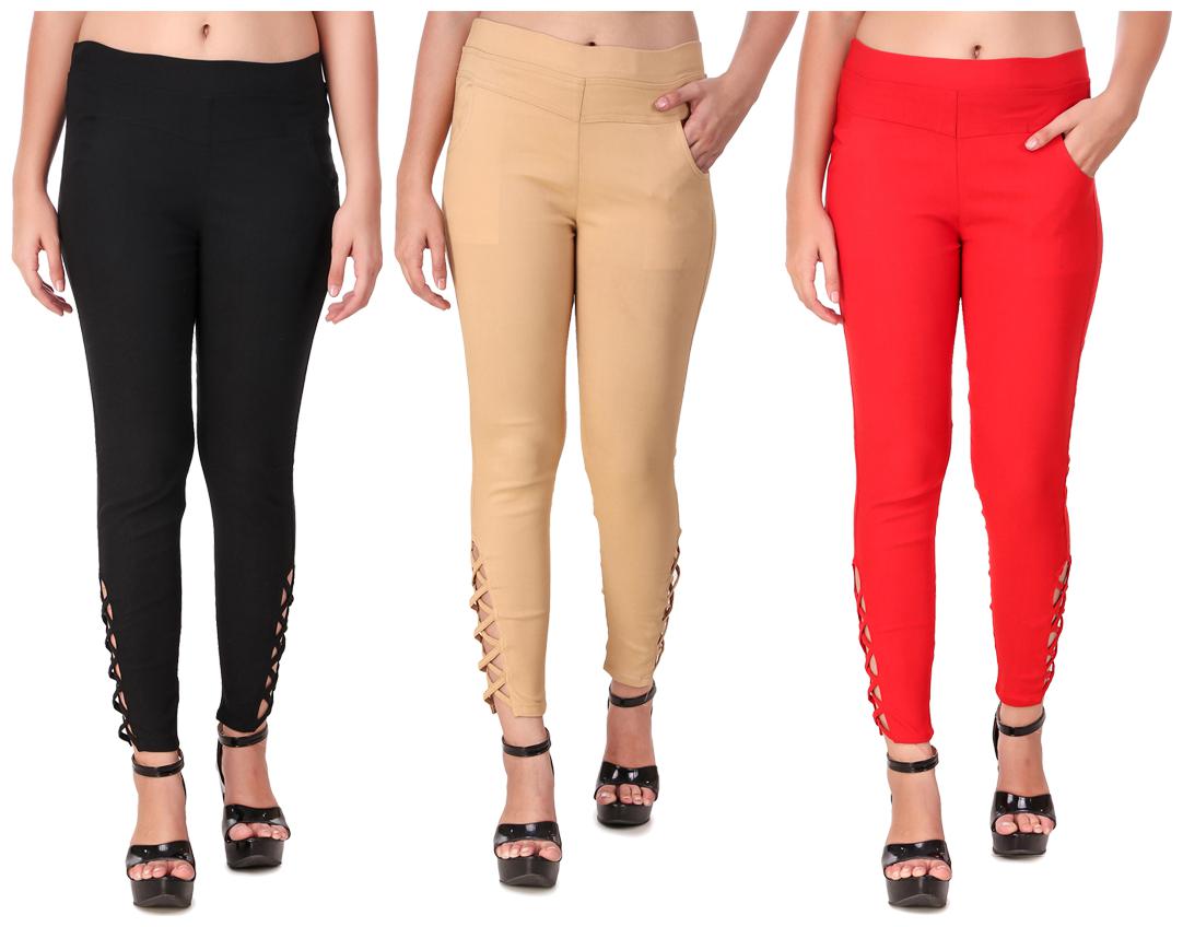 

Krishty Trading Women Multi Skinny fit Jegging