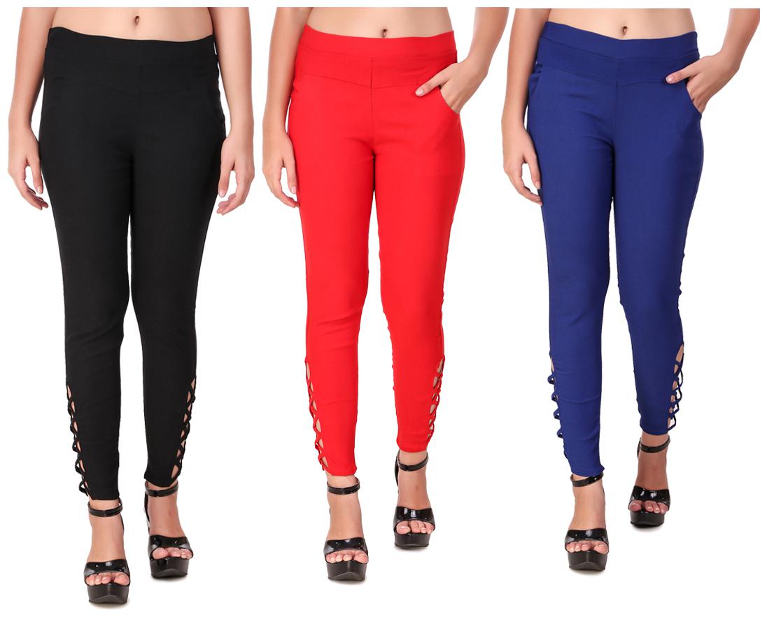 

Krishty Trading Women Multi Skinny fit Jegging