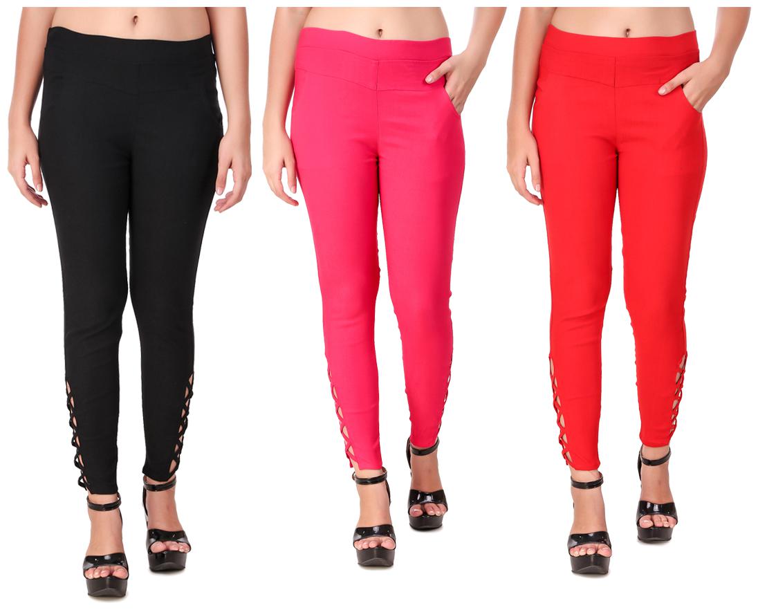 

Krishty Trading Women Multi Skinny fit Jegging