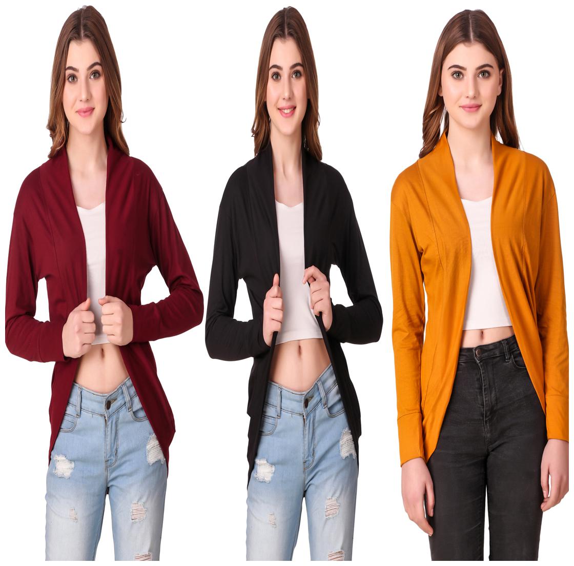 

Krishty Trading Women Shrug - Multi