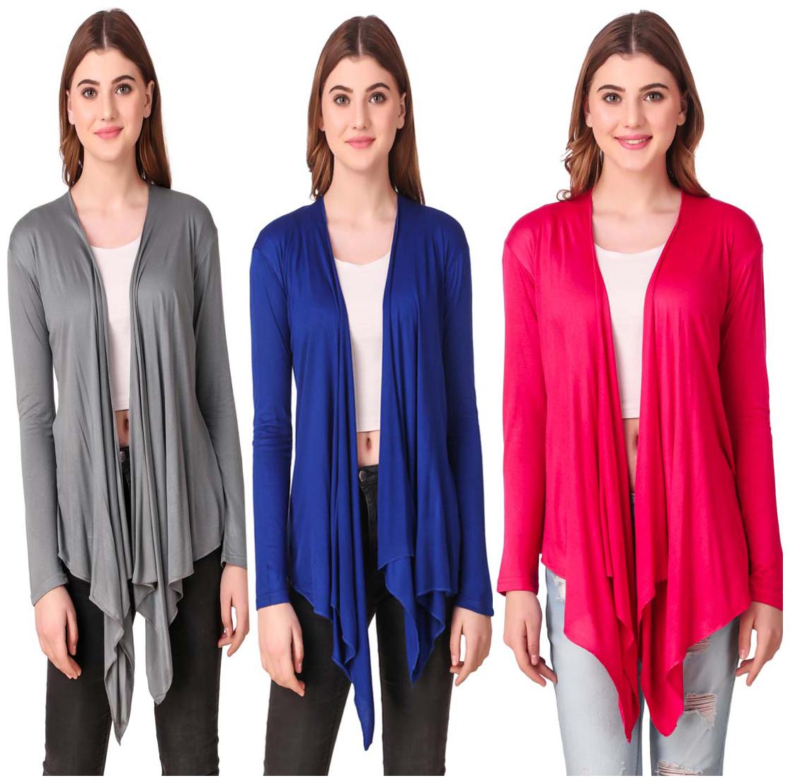 

Krishty Trading Women Shrug - Multi