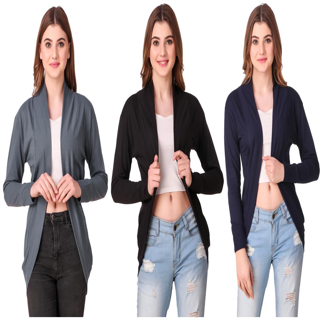 

Krishty Trading Women Shrug - Multi