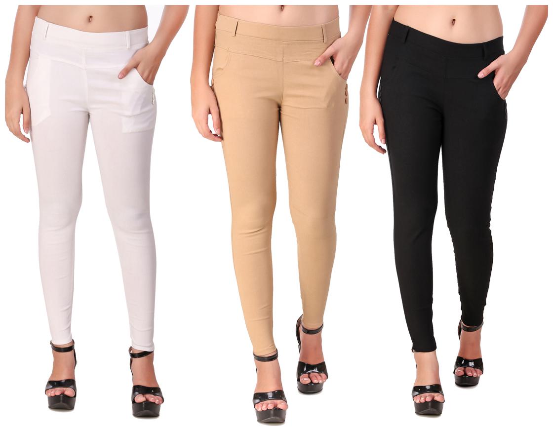 

Krishty Trading Women Multi Skinny fit Jegging