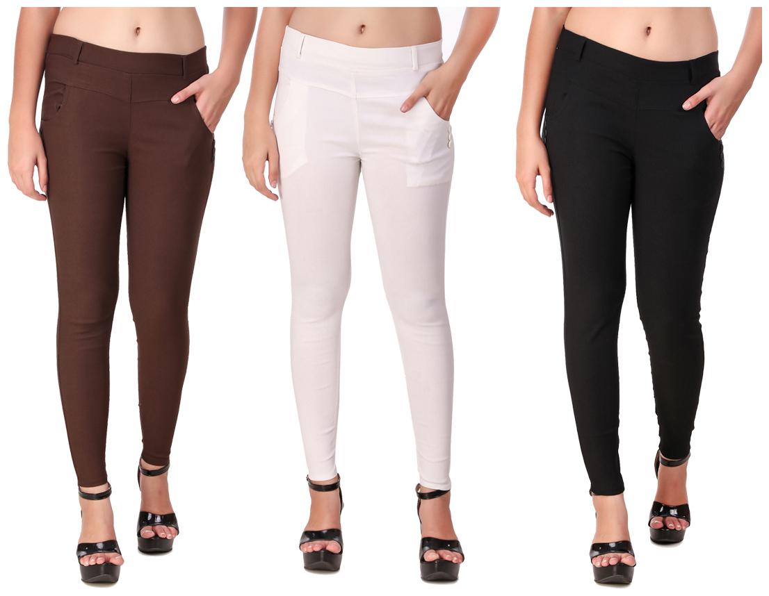 

Krishty Trading Women Multi Skinny fit Jegging
