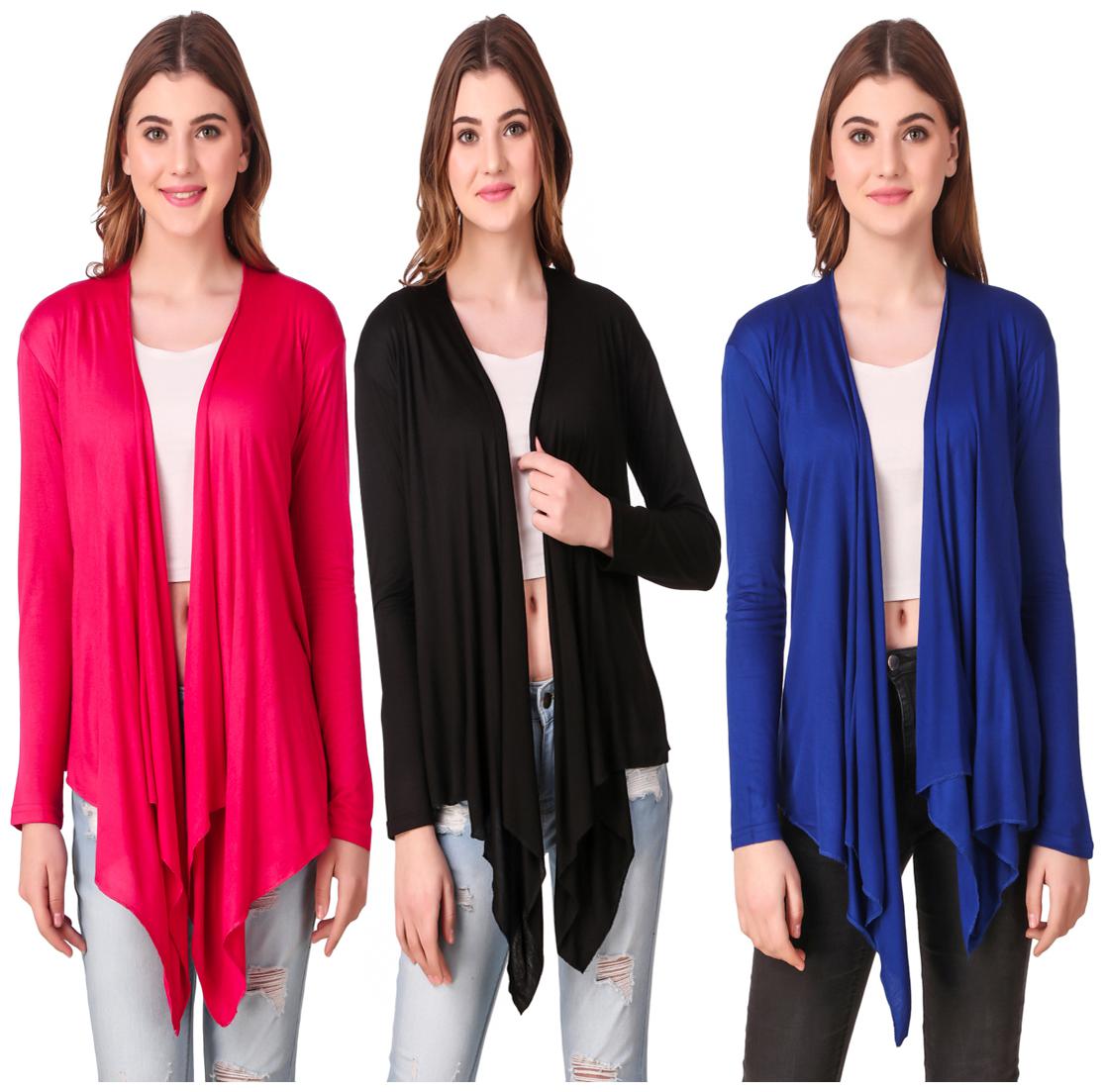 

Krishty Trading Women Shrug - Multi