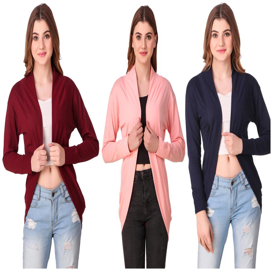 

Krishty Trading Women Shrug - Multi