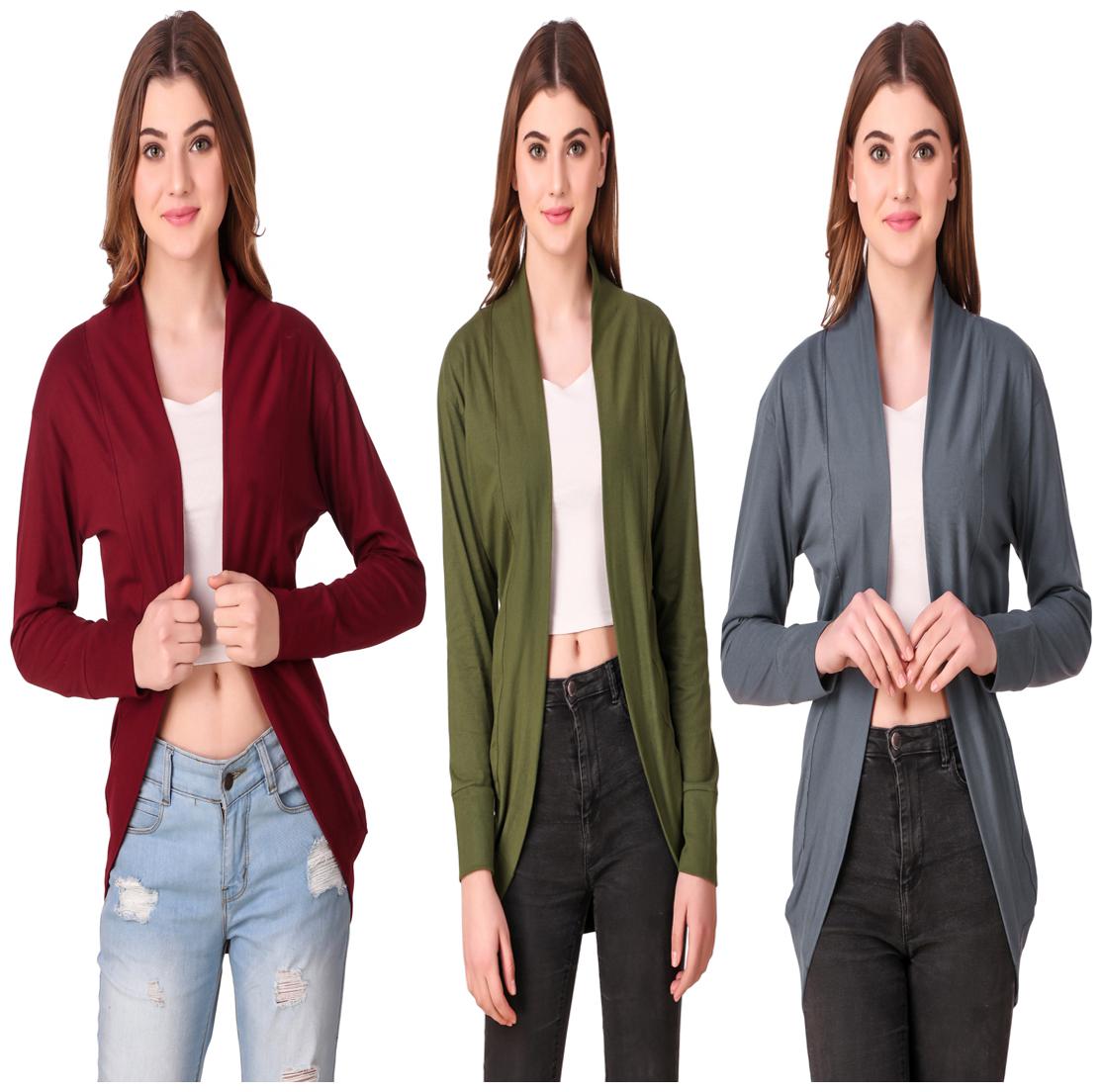 

Krishty Trading Women Shrug - Multi