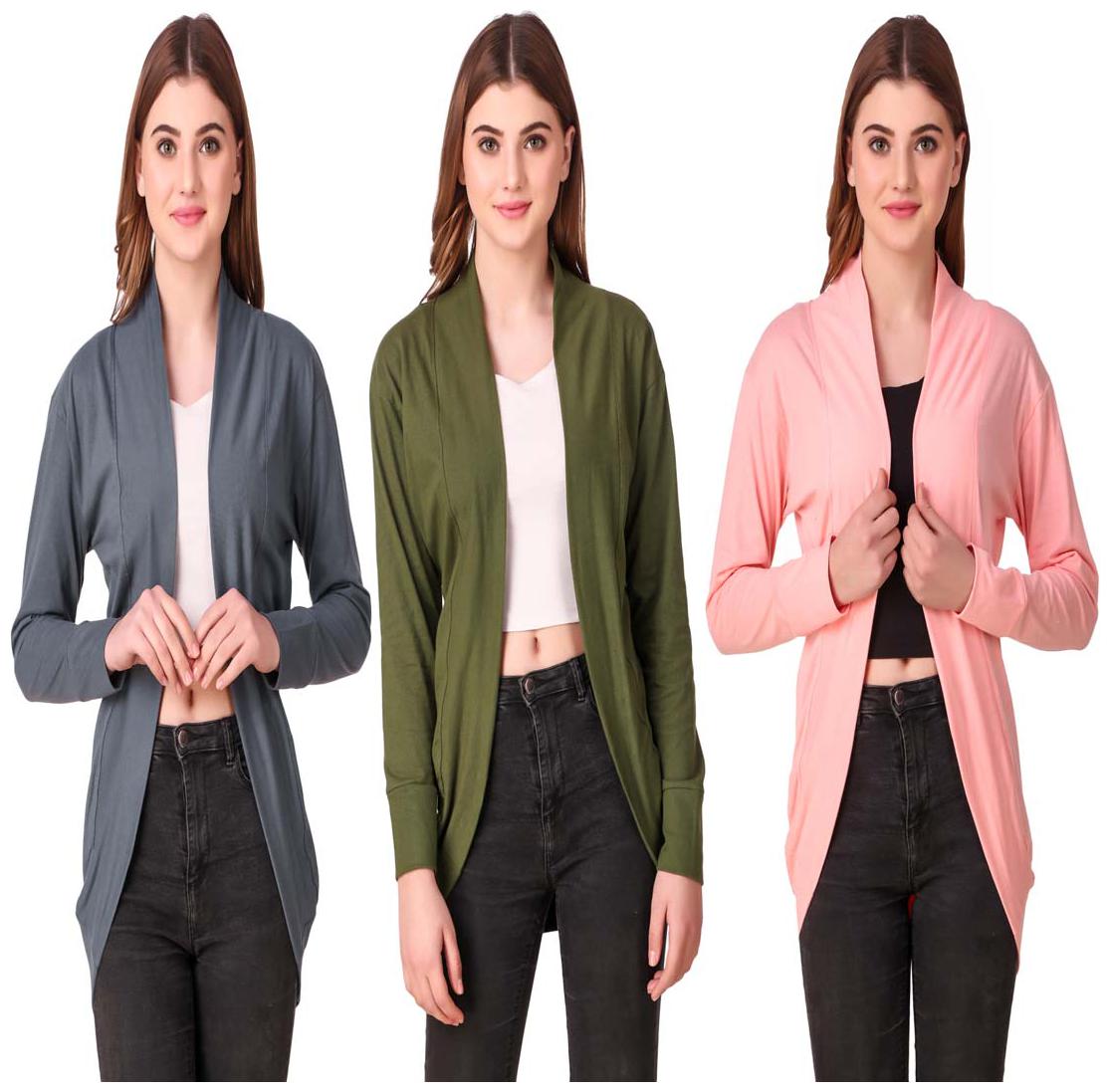 

Krishty Trading Women Shrug - Multi