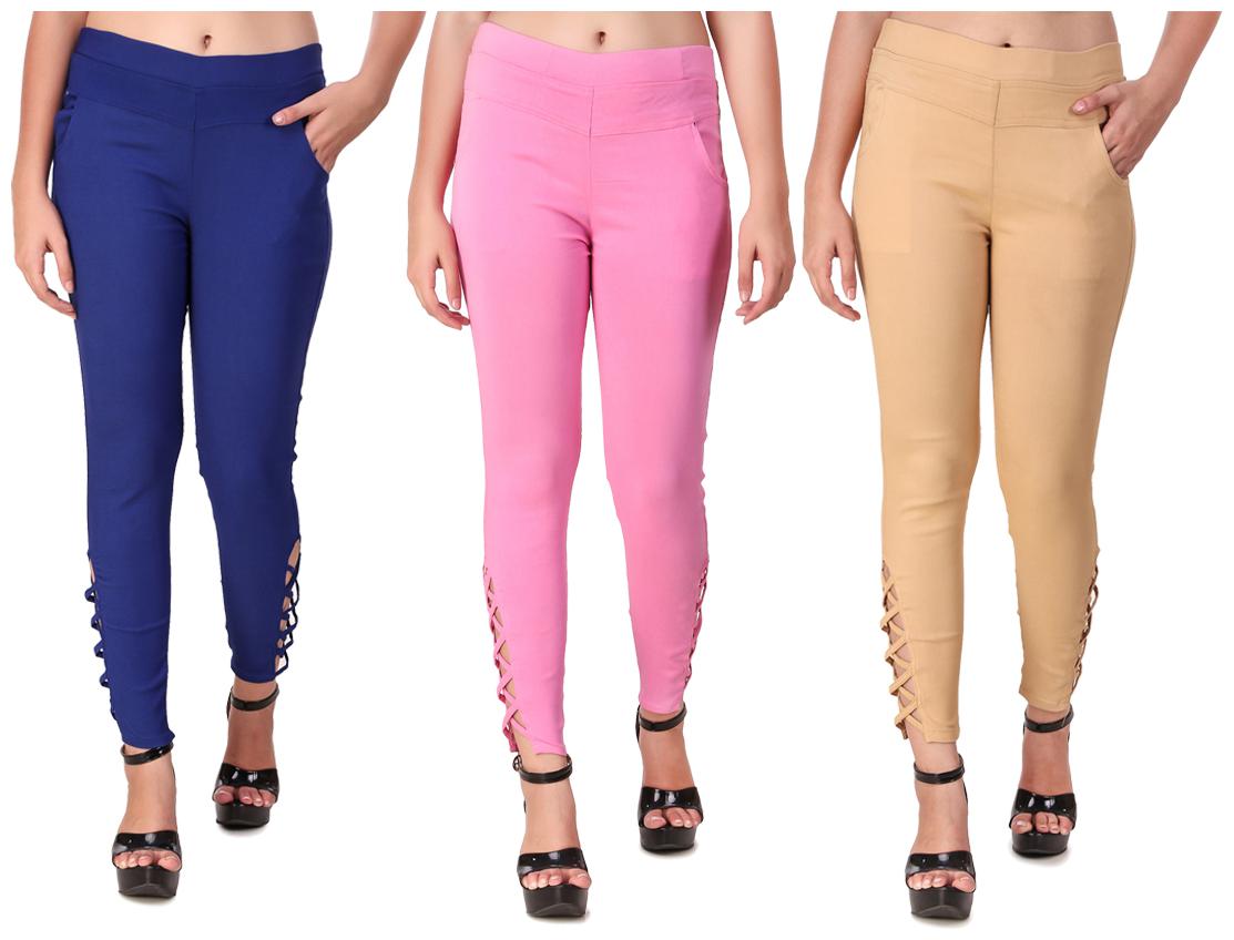 

Krishty Trading Women Multi Skinny fit Jegging