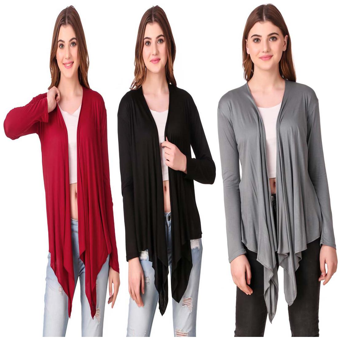 

Krishty Trading Women Shrug - Multi