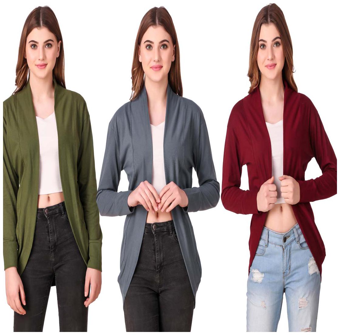 

Krishty Trading Women Shrug - Multi