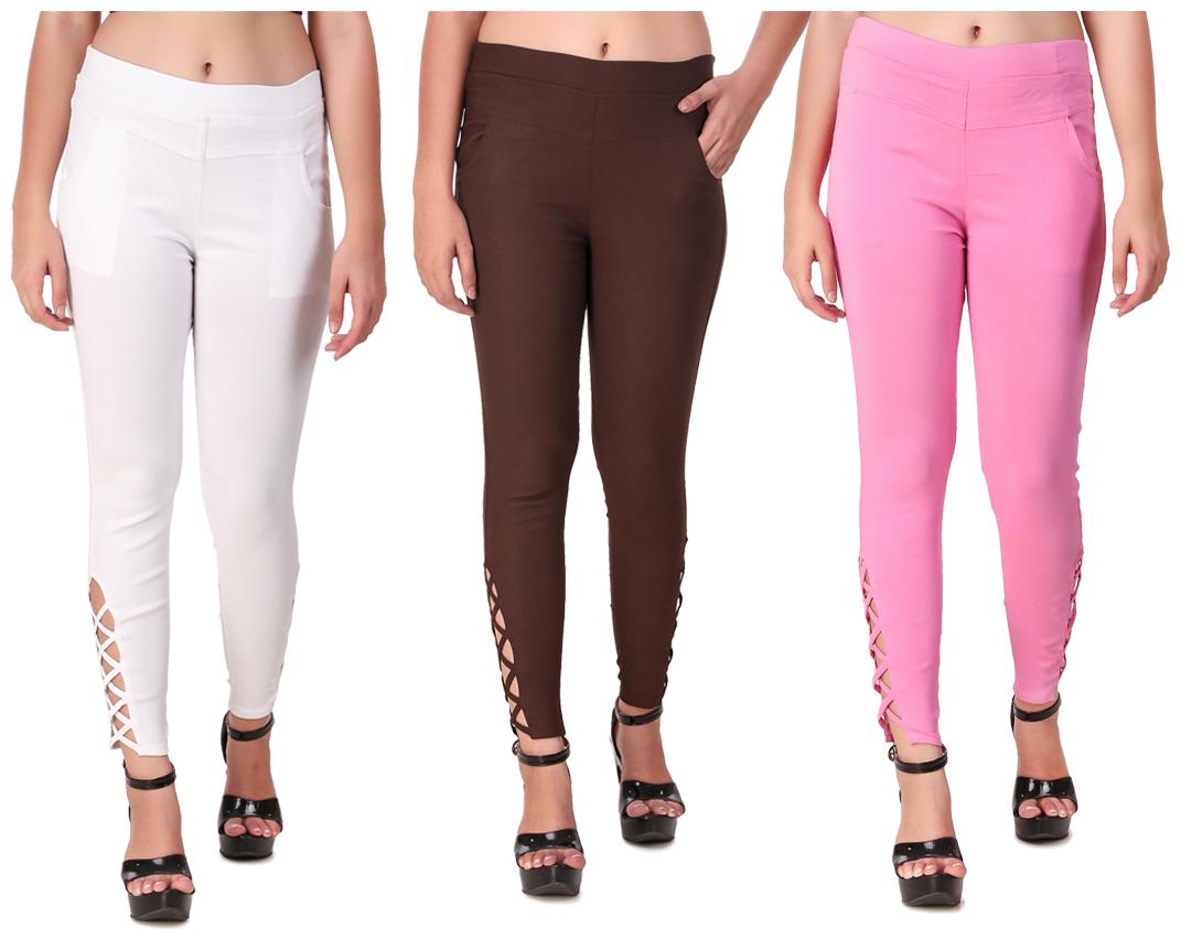 

Krishty Trading Women Multi Skinny fit Jegging
