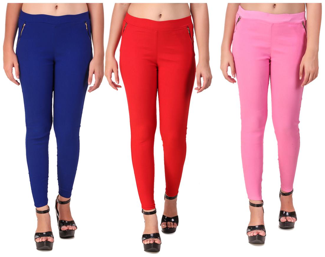 

Krishty Trading Women Multi Skinny fit Jegging