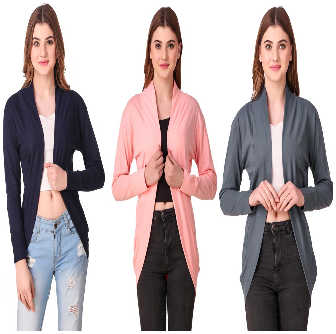 

Krishty Trading Women Shrug - Multi