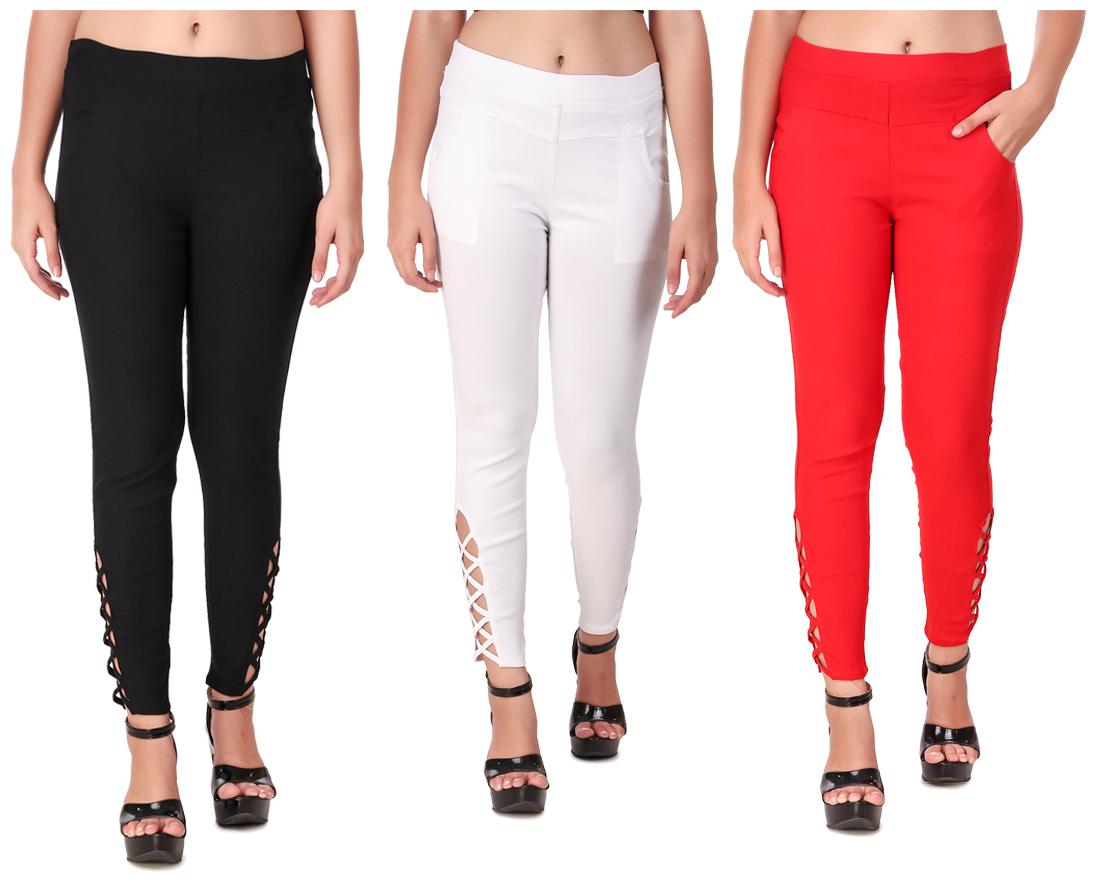 

Krishty Trading Women Multi Skinny fit Jegging