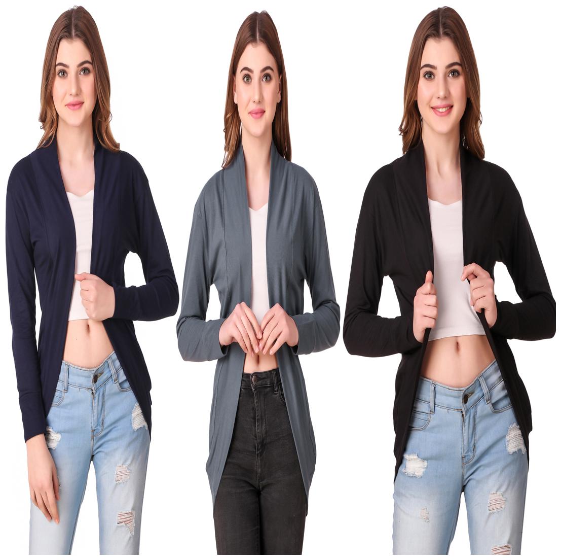 

Krishty Trading Women Shrug - Multi