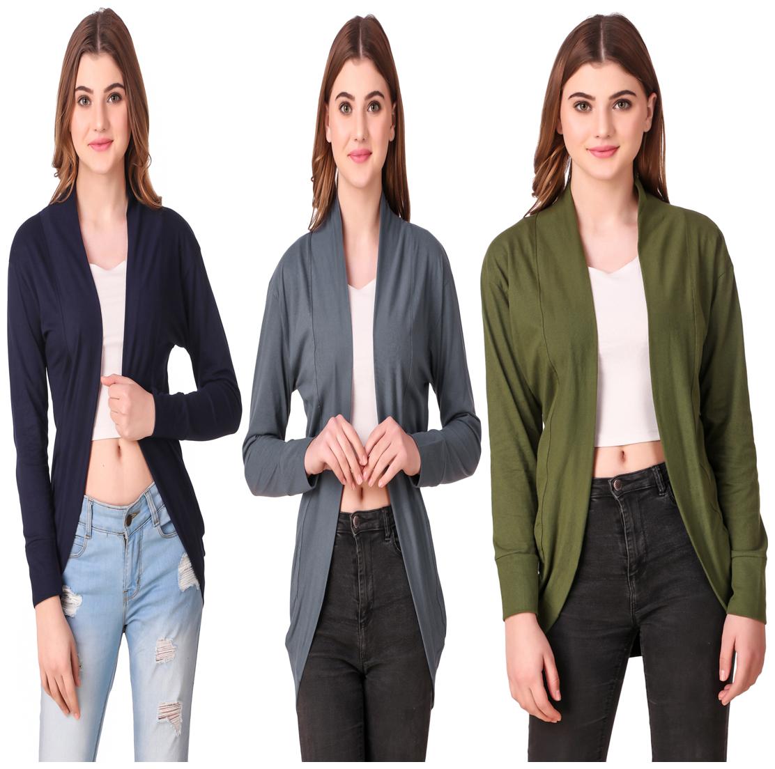 

Krishty Trading Women Shrug - Multi