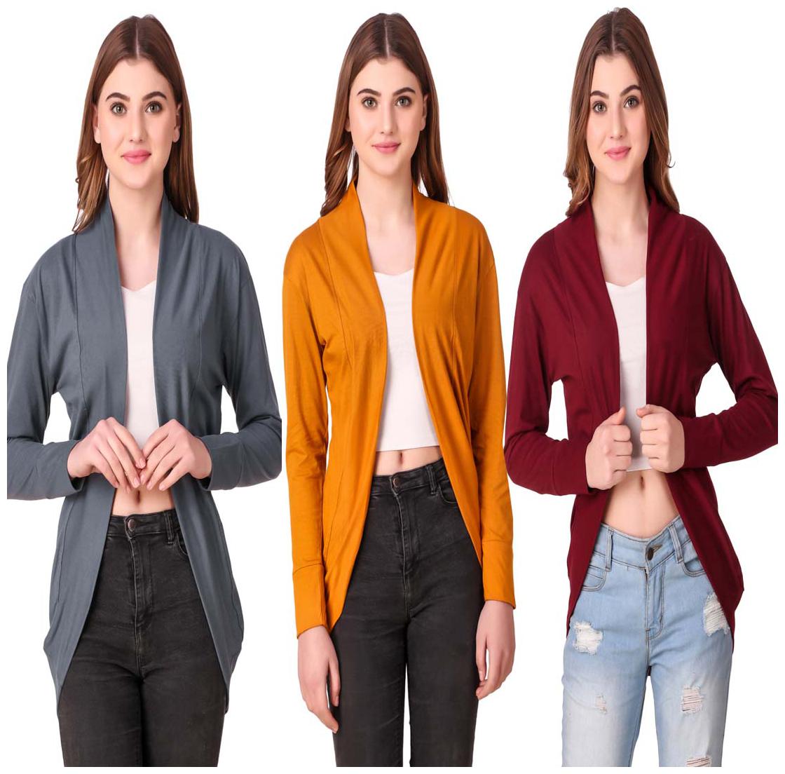 

Krishty Trading Women Shrug - Multi