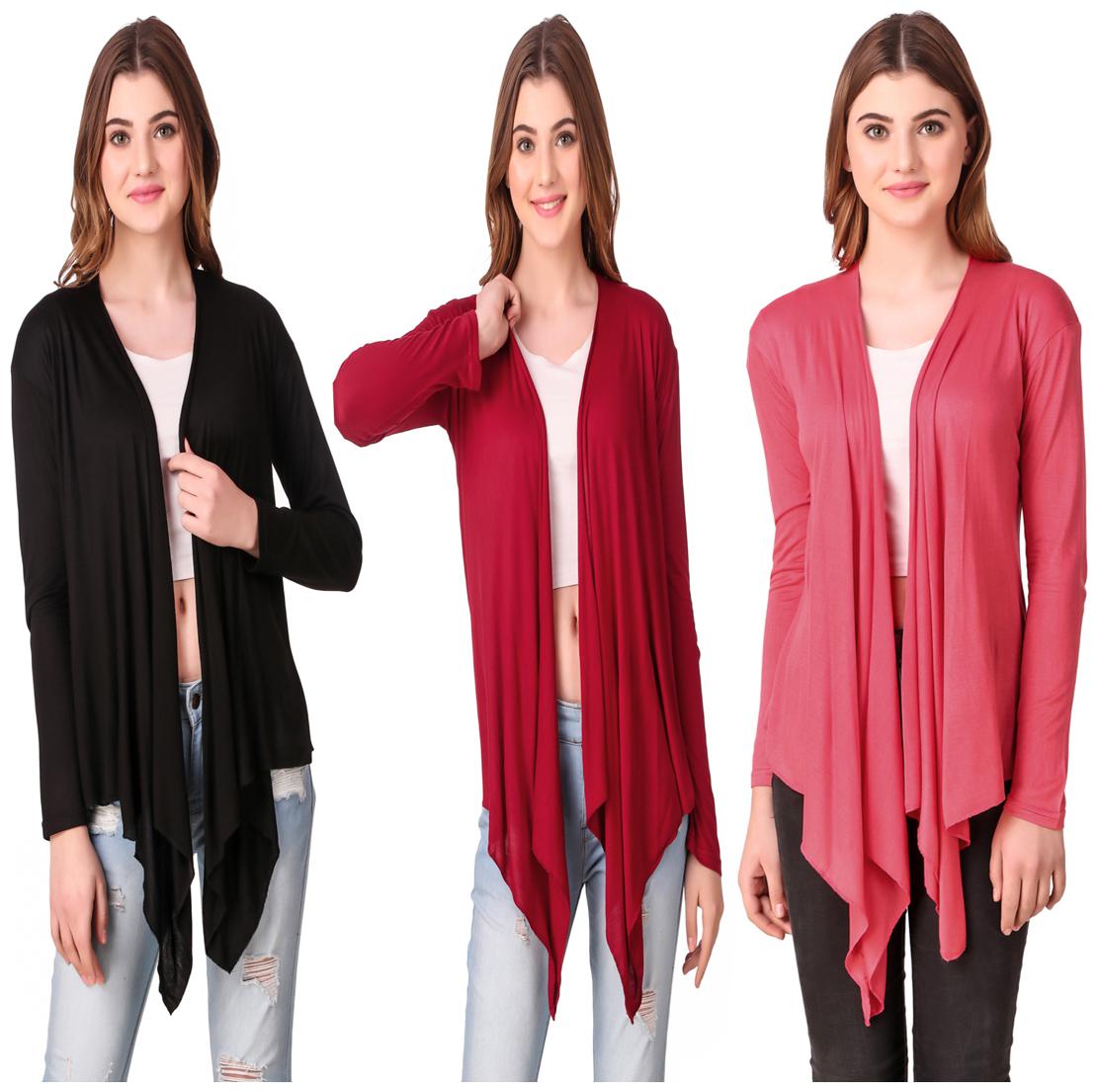 

Krishty Trading Women Shrug - Multi