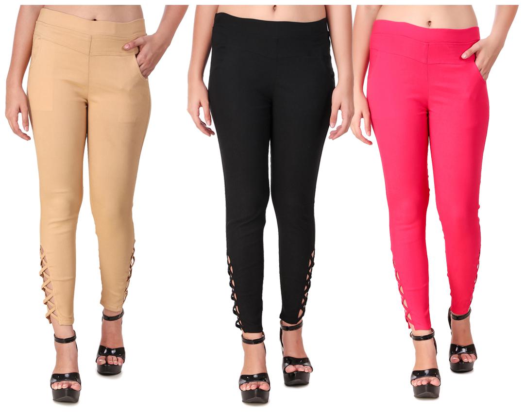 

Krishty Trading Women Multi Skinny fit Jegging