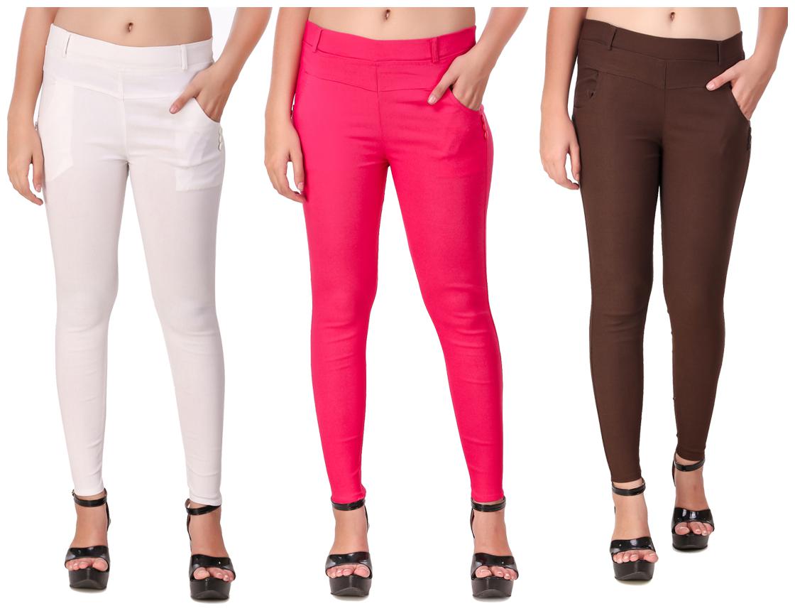 

Krishty Trading Women Multi Skinny fit Jegging