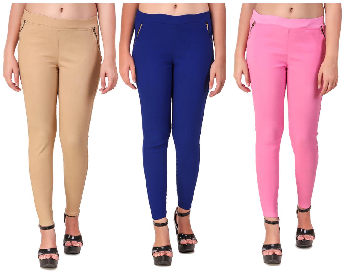 

Krishty Trading Women Multi Skinny fit Jegging