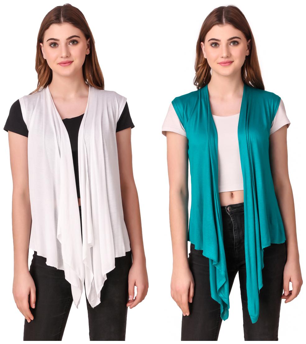 

Krishty Trading Women Shrug - White