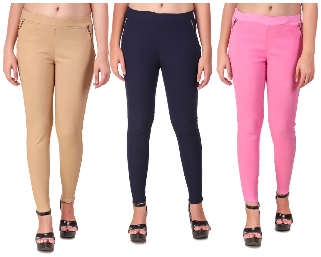 

Krishty Trading Women Multi Skinny fit Jegging