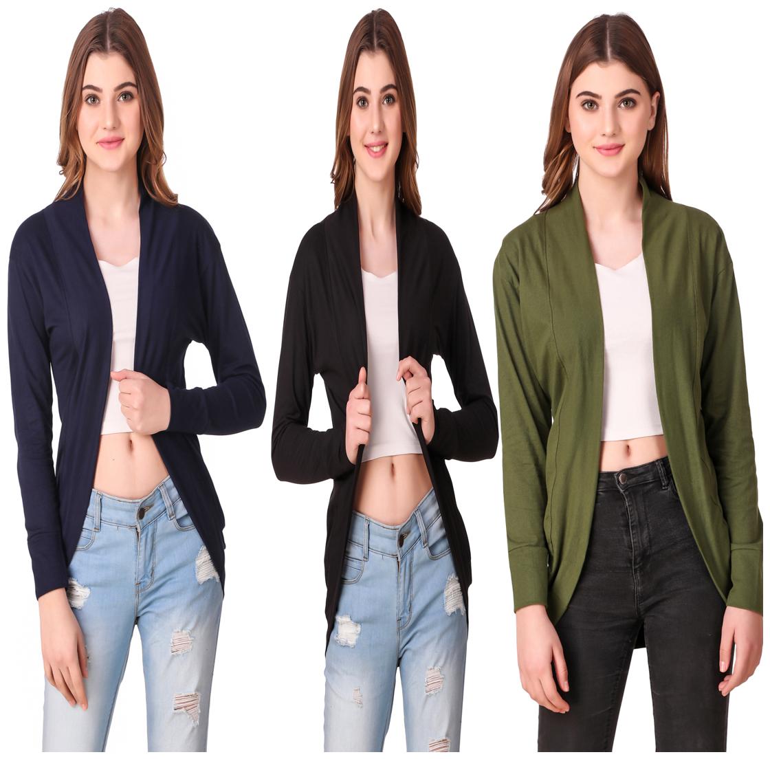 

Krishty Trading Women Shrug - Multi