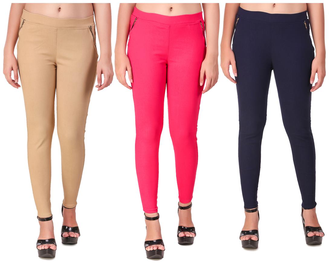 

Krishty Trading Women Multi Skinny fit Jegging