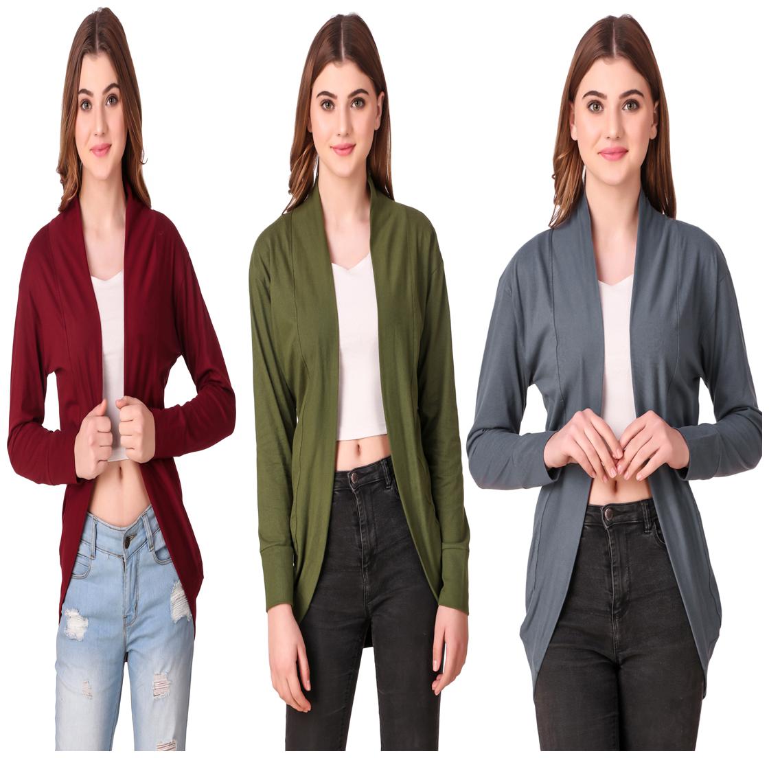 

Krishty Trading Women Shrug - Multi